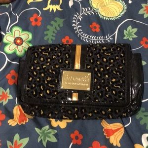 Betsey Johnson Leopard clutch